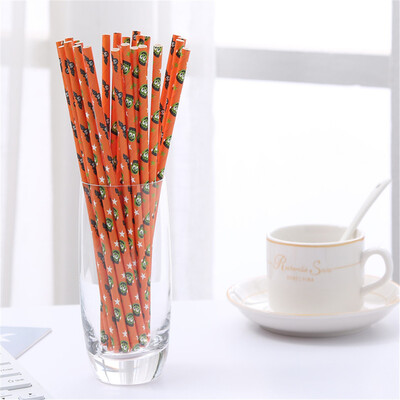 

Toponeto Colorful Halloween Paper Straws For Kids Birthday Party Wedding Decoration