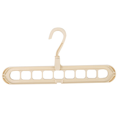 

Fashion Hanger Multi-port Support Circle Clothes Drying Rack Multifunction Plastic Scarf Clothes Hangers Hangers Storage Racks