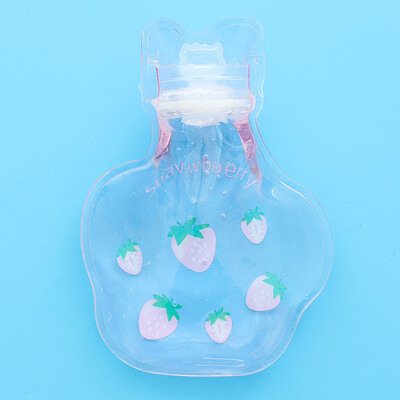 

1 Ps Cute Flamingo Unicorn Strawberry Cactus Pattern Keep Cool Cartoon Kawaii Chic Hand Warmer Portable Hot Water Bag c