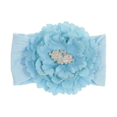 

17 Colors Casual Fashion Baby Girl Headband Children Cute Flower Headwear Hair Accessories Party Apparel Accessories