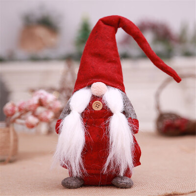 

Tailored 17 Inches Handmade Christmas Gnome Swedish Figurines Holiday Decoration Gifts