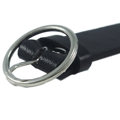 

New Fashion Round Metal Circle Belts Hot Designer Brand Punk O Ring Belt For Women