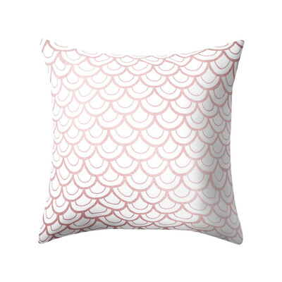 

〖Follure〗Rose Gold Pink Cushion Cover Square Pillowcase Home Decoratio