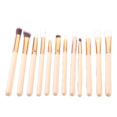

12x Pro Makeup Brushes Set Foundation Powder Eyeshadow Eyeliner Lip Brush Tools