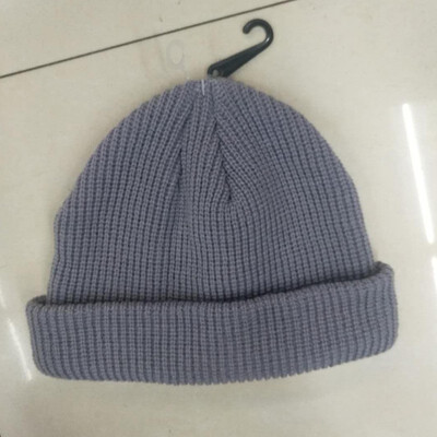 

Warm Winter Knit Cuff Beanie Cap Fisherman Watch Cap Daily Ski Hat Skully