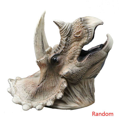 

Random Color Dinosaur Figures Hand Puppets Gloves Soft Animal Head Action Finger Dinosaur Model Toys Kids Gift
