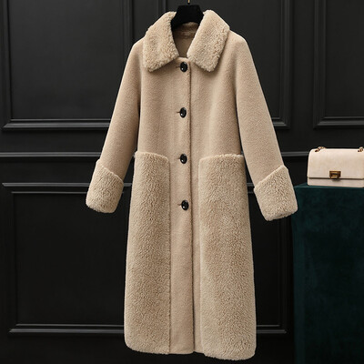 

Tailored Winter Lady Womens Warm Faux Splice Zipper Coat Jacket Outerwear