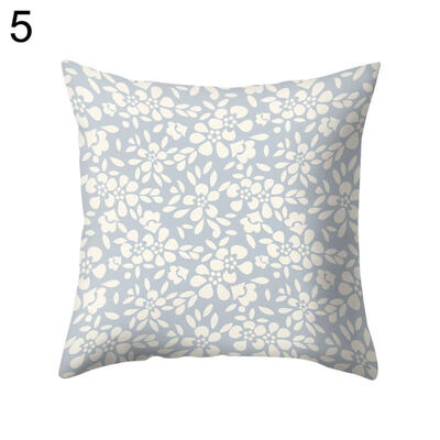 

Heart Flower Vine Plain Square Pillow Case Cushion Cover Sofa Bed Car Cafe Decor