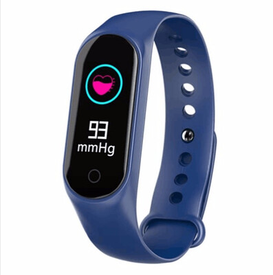 

M3 Smart Bracelet Color-screen IP68 Fitness Tracker blood pressure Heart Rate Monitor Smart band Smart Watch For Android IOS
