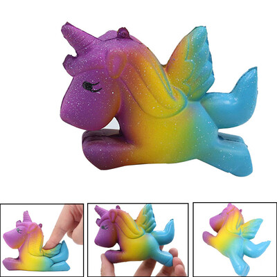 

YIWULAKawaii Unicorn Squishy Slow Rising Cartoon Doll Cream Scented Decompression Toys