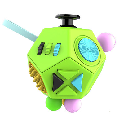 

〖Follure〗Fidget Cube Stress Anxiety Cube Toy Relieves Stress And Anxiety And Relax