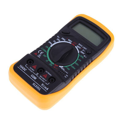 

LCD Digital Multimeter XL830L Volt Testing Electrical Tester Portable Voltmeter Ammeter Ohmmeter