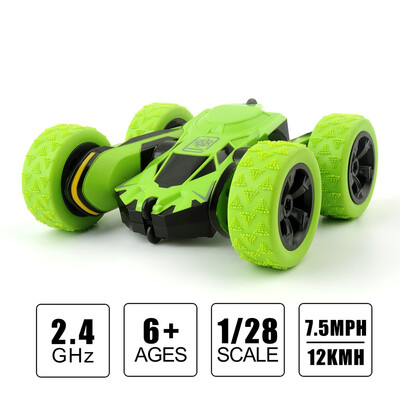 

HB NB2802B 128 Stunt Twisted Arm Car Green