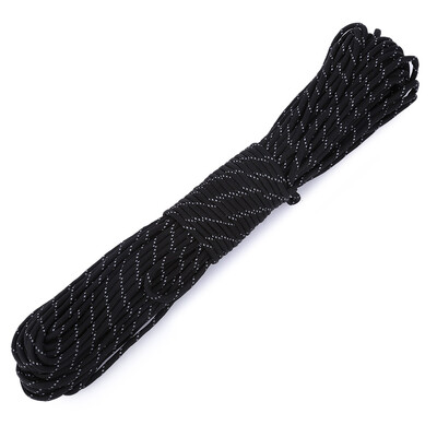 

Polymer Core 31M Reflective Military Survival Parachute Rope for Outdoor Activities
