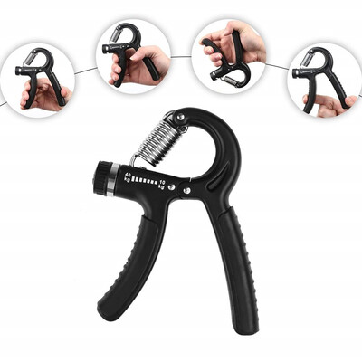 

5kg-60kg Adjustable Heavy Gripper Fitnesas Hand Exerciser Grip FatGrip Wrist Increase Strength Spring Finger Pinch Carpal Expander