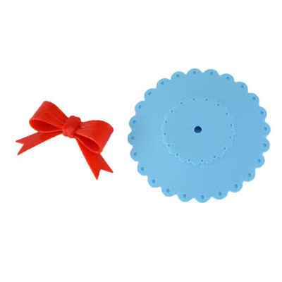 

Bowknot Cup Lids Silicone Cup Cover Heat-resistant Silicone Lid Random Color