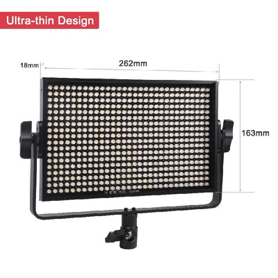 

Viltrox VL-40B Professional Ultra-thin LED Video Light Photography LED Fill Light 5600K Fixed Color Temperature Adjustable Brightn