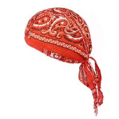

Outdoor Cycling Baotou Cap Hip Hop Style Cotton Amoeba Pirate Hat Riding Headdress