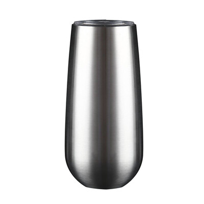 

Toponeto 6OZ Stainless Steel Stemless Wine Water Cup Double Wall Vaccum Insulation