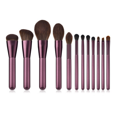 

12pcsset Beauty Makeup Brushes Wooden Foundation Cosmetic Eyebrow Eyeshadow Brush Makeup Brush Sets Tools Cosmetics Tool