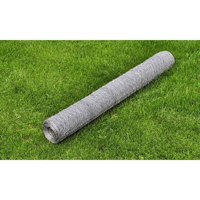 

Hexagonal Wire Netting 3 3" x 82 Galvanized Mesh Size 05