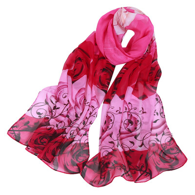 

Gobestart Fashion Women Soild Dot Printing Long Soft Wrap Scarf Ladies Shawl Scarves