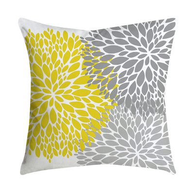 

〖Follure〗Pineapple Leaf Yellow Pillow Case Sofa Car Waist Throw Cushion Cover Home Decor