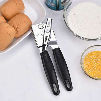 

Stainless Steel Manual Can Opener Multi-function Beer Grip Opener Cans Bottle Opener Kitchen Gadgets Side Cutting Jar Openers