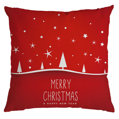 

Tailored Christmas Pillow Cover Pillowcases Decorative Sofa Cushion Cover 45x45cm