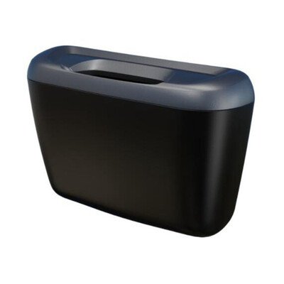 

New Car Trash Can Rubbish Waste Garbage Bin Holder Dust Storage Box With Buckle