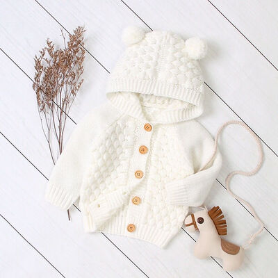 

Winter Coat Baby Girls Jacket Kids Winter Warm Outerwear Children Hooded Coat