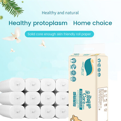

4 layers of native wood pulp paper rolls