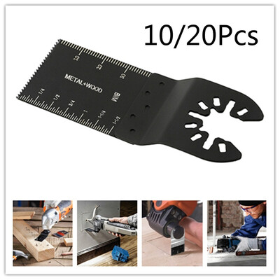 

1020pcs WhiteBlack Mix Saw Blades Bi-metal Oscillating Multi Tool Saw Blade