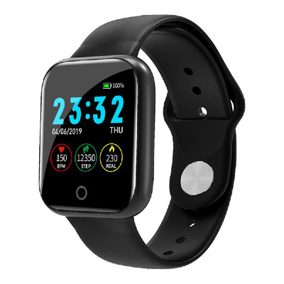 

I5 Fitness Watch Intelligent Sport Fitness Tracker 13in Display Screen IP67 Waterproof Blood Pressure Heart Rate Monitoring Watch