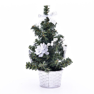 

Mini Christmas Tree Home Holiday Decor Festival Miniature Artificial Table 20cm