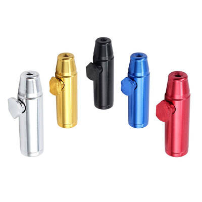 

5Pcs 53MM Portable Aluminium Alloy Round Bottle Waterproof Snuff Bottles Sealed Pill Case Container