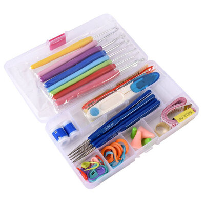 

Knitting Knit Needle Weave Yarn Plastic Sewing Tools Crochet Hook Set