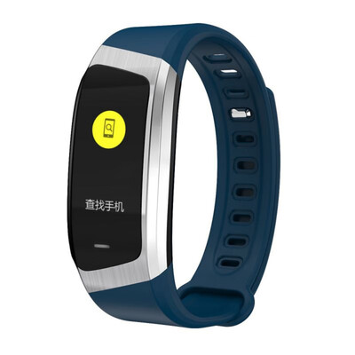 

E18 Color Screen Wristband Real-time Heart Rate Blood Pressure Monitoring Information Push Call Reminder IP67 Waterproof