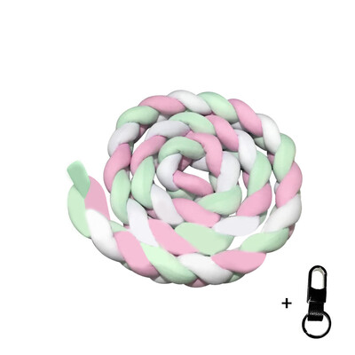 

Gobestart Bed Tower 2M Baby Snake Pillow Knitted Pillow Velvet Cradle Foam Knitted Pillow