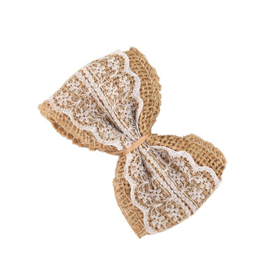 

Ochine Wedding Centerpieces Jute Hessian Lace Ribbon Roll Lace Trim Edge Rustic Vintage Wedding Decoration