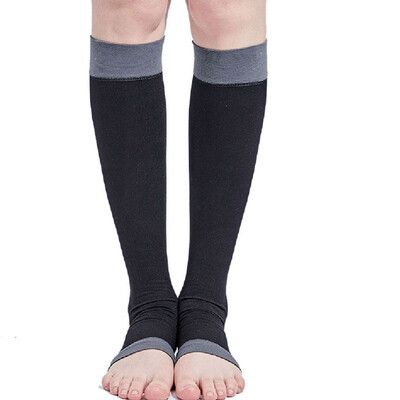 

Women Medium Length Compression Sleeve Socks Elastic Nylon Fitness Socks