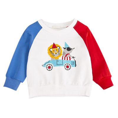 

Autumn Tops Kids Baby Clothes Girl Boy Cartoon Print Sweatshirts Casual Toddler Blouse Long Sleeve Outerwear Infant Clothing
