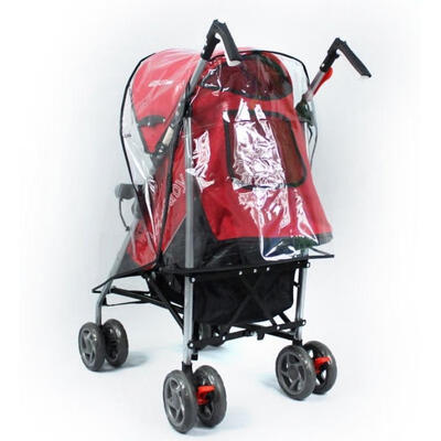 

Quality Universal Buggy Pushchair Stroller Pram Transparent Rain Dust Cover Baby
