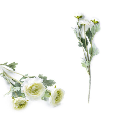 

Dew Lotus Artificial flowers Simulation of a single trident Nordic ins hairy British small dew lotus