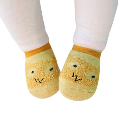 

New Baby Boys Girls Infant Autumn Cotton Cartoon Thicken Socks Warm Anti Slip Floor Sock Leg Warmer