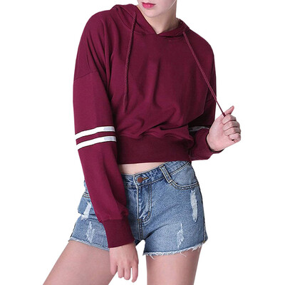 

Letter Printed Casual Long Sleeve Hooded Pullover Sweatshirts Hooded Female Jumper Women Tracksuits Sportswear