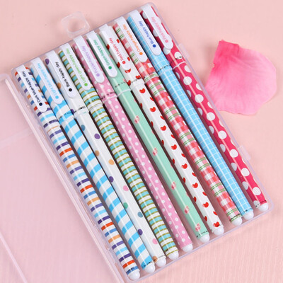 

Toponeto 10PcsLot New Cute Cartoon Colorful Gel Pen Set Kawaii Stationery Creative