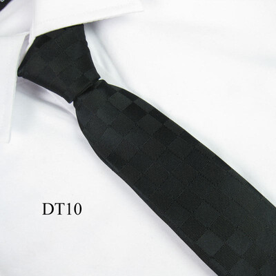 

Party Wedding Tie Classic Jacquard Woven Plain Skinny Silk Slim Necktie YRD