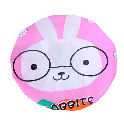 

〖Follure〗Women Shower Caps Colorful Bath Shower Hair Cover Adults Waterproof Bathing