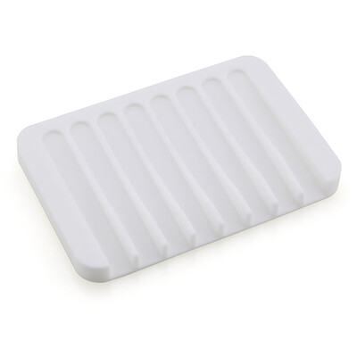 

Flexible Bathroom Silicone Soap Dish Storage Holder Soapbox Plate Tray Drain Box Soap Dishes Dish Holder Stand Saver Tray Case